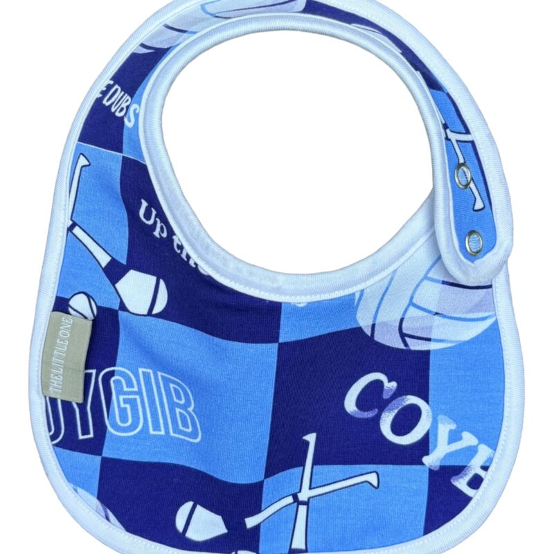 Up the Dubs Round Bib