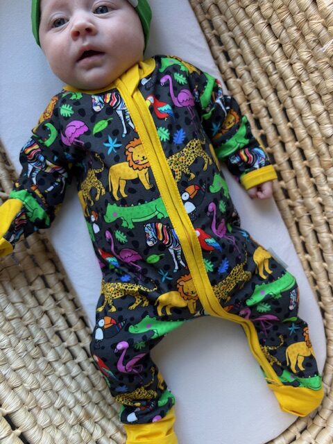 Zipped Suit | Neon Jungle