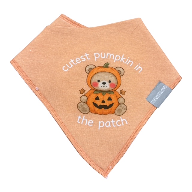 Bandana Bib | Cutest Pumpkin