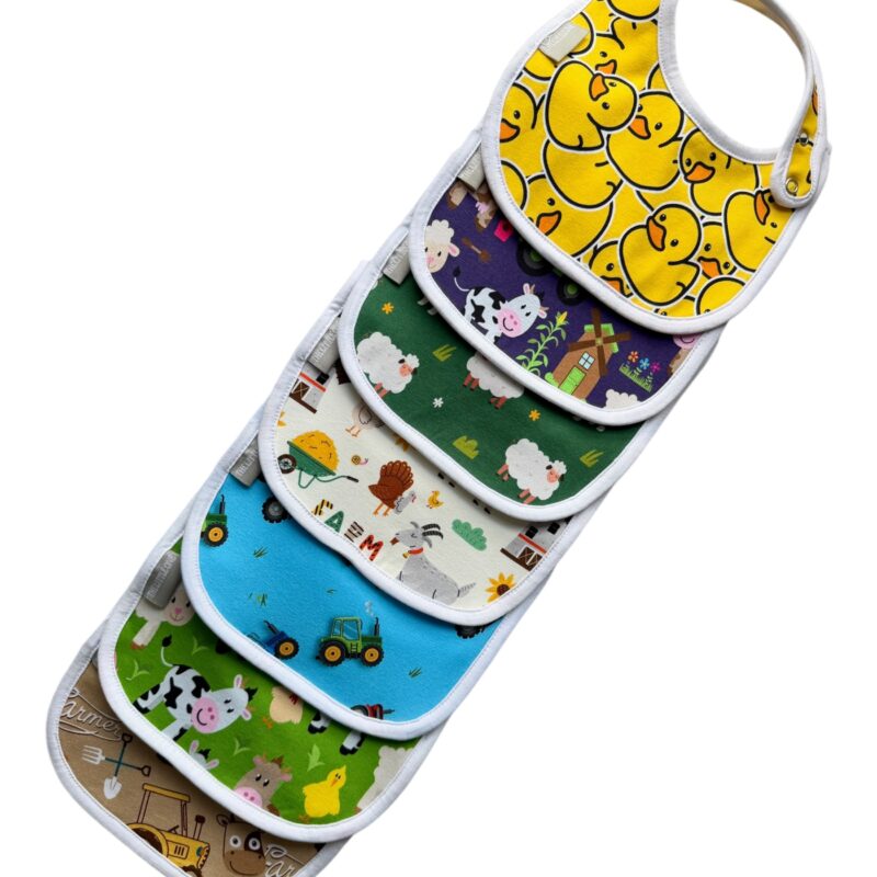 Round Bib Multipacks | Farm Theme 7