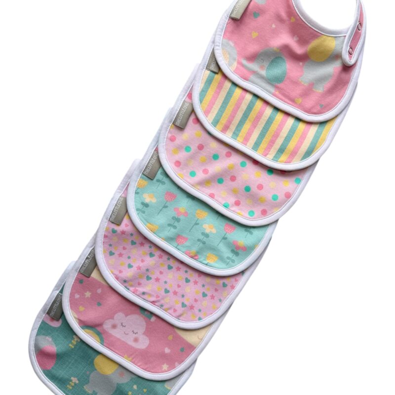 Round Bib Multipacks | Pastel Theme 7