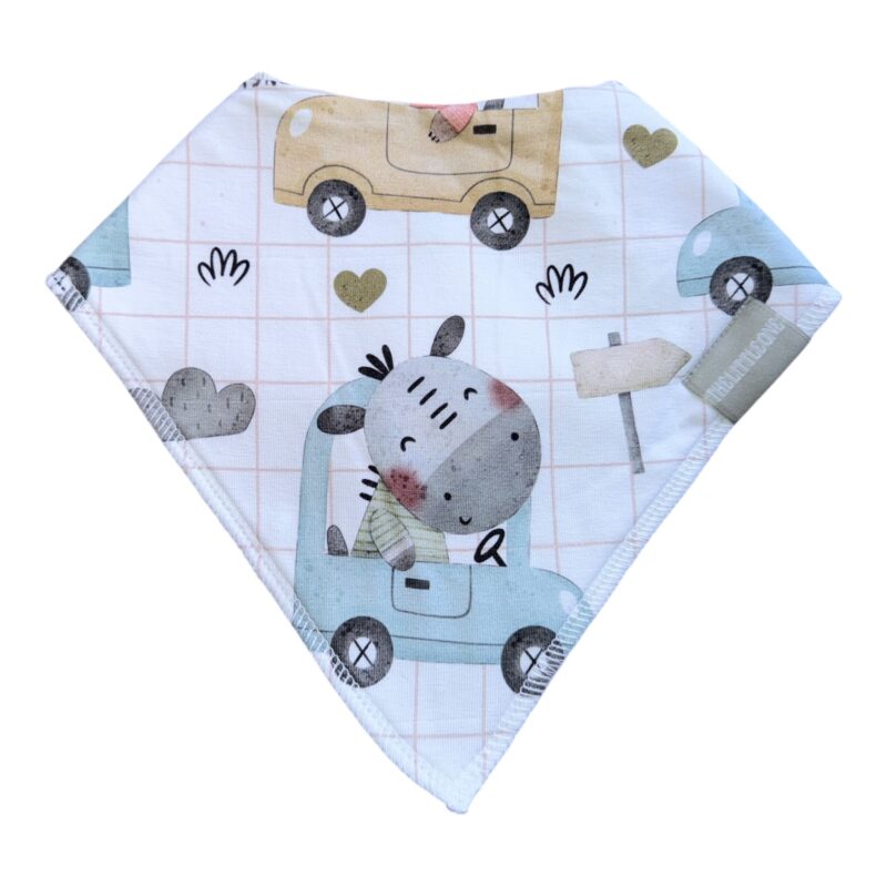 Bandana Bib | Zoom Zoom Zoo