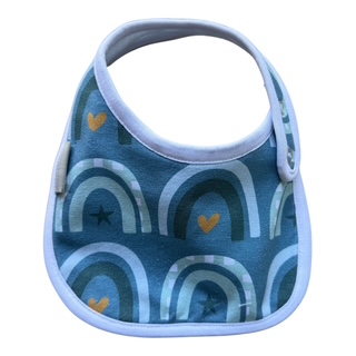 Round Bib | Over the Blue Rainbow