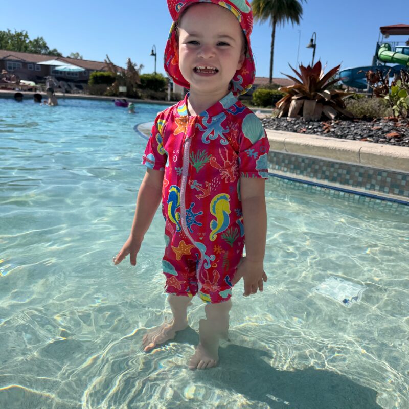 Seahorse Splash Swimsuit