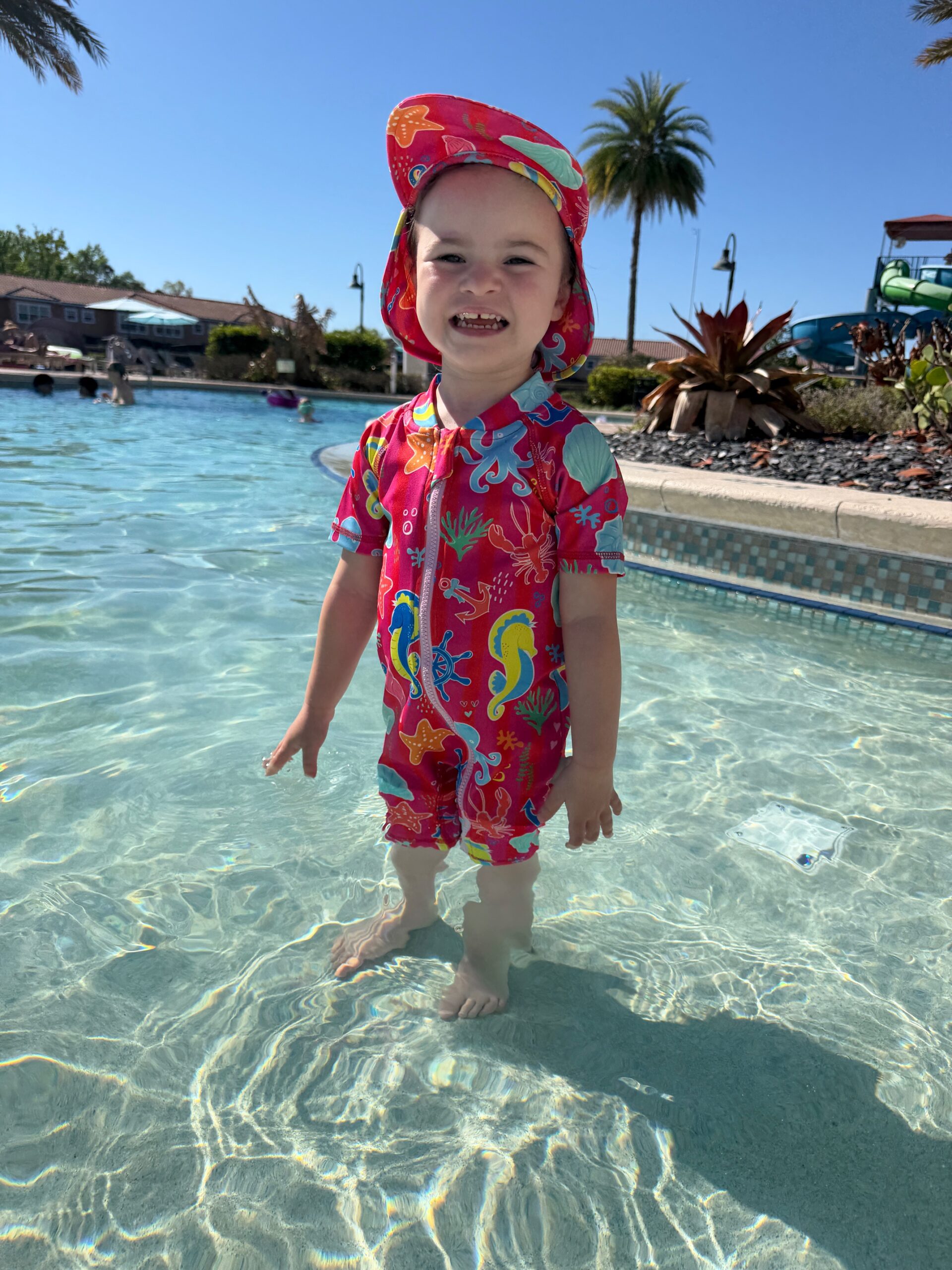 Seahorse Splash Swimsuit