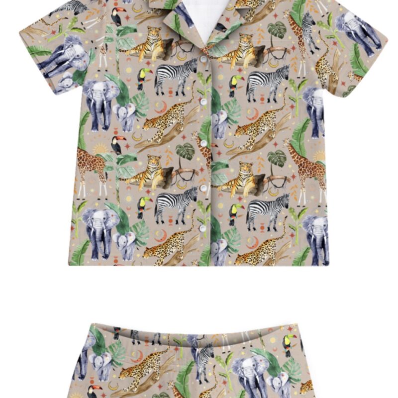 PJs - Summer Set (Button Version) | Wild About Us
