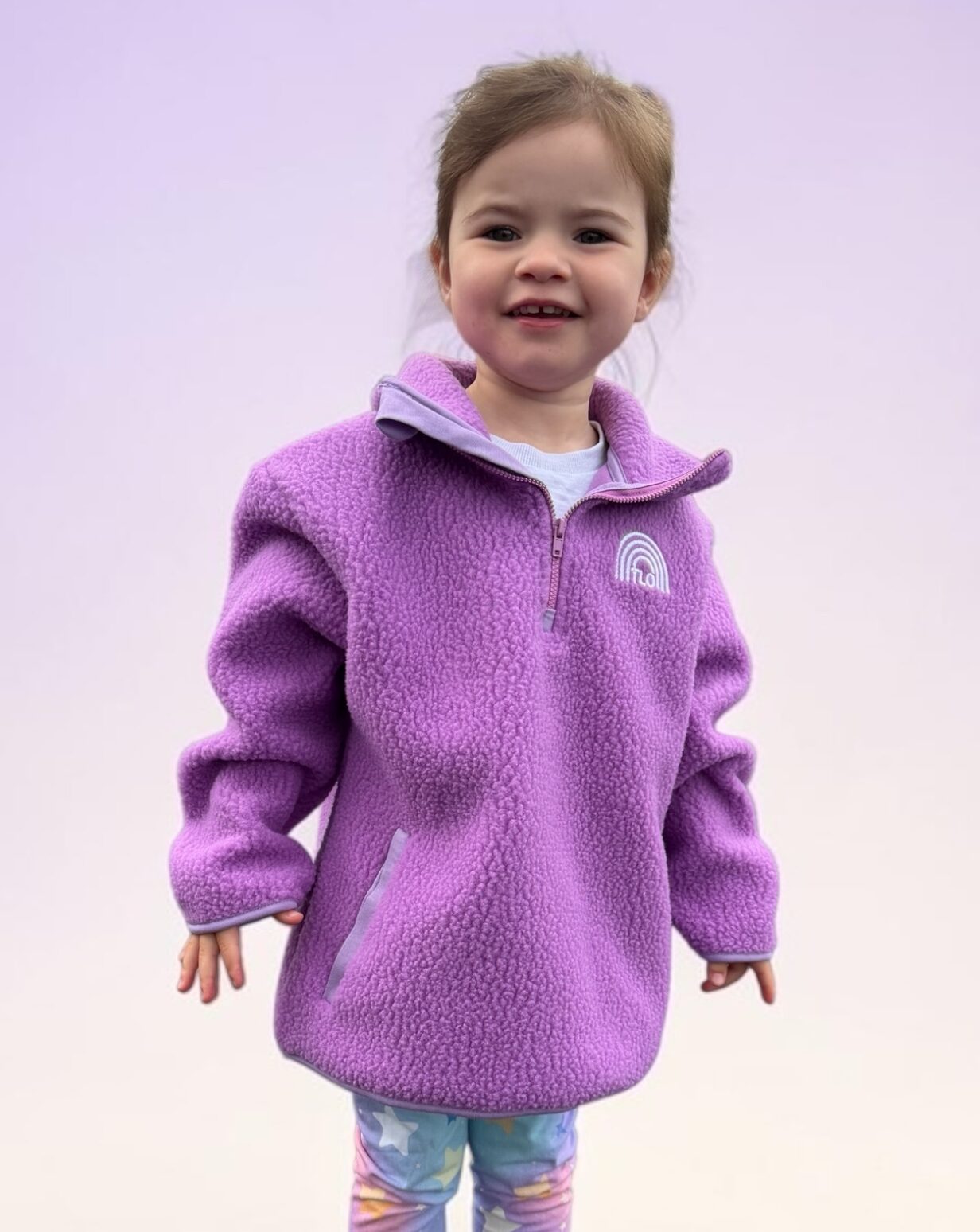 Lilac Purple Fleece - DELIVERY IN 4 WEEKS