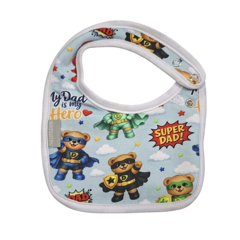 Round Bib | Super Dad