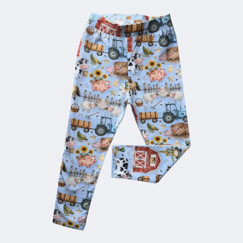Leggings | Blue Barnyard
