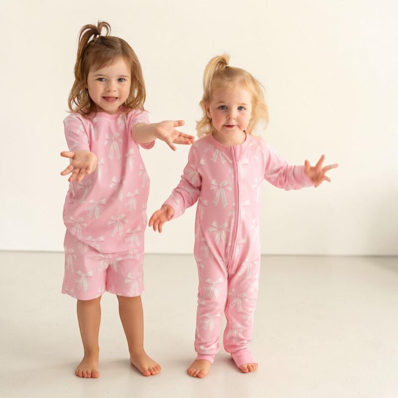 PJs | Sweet as a Bow (Shorts & T-Shirt)