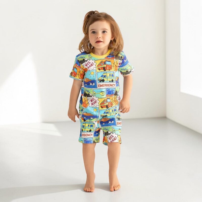 PJs | To the Rescue (Shorts & T-Shirt)