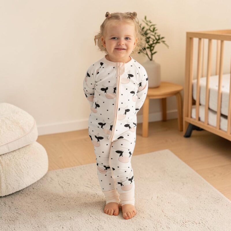 Zipped Suit | Moo Moo