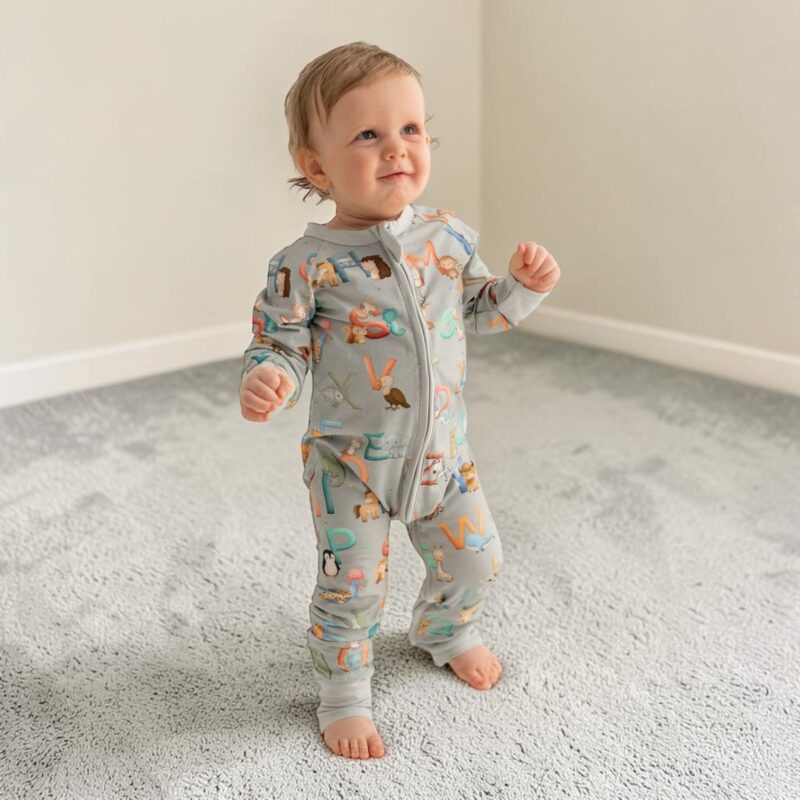 Zipped Suit | Now I know my ABC